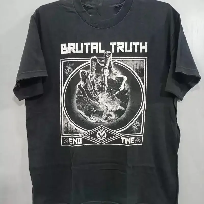 New Brutal Truth End Time For Fans S 5Xl T Shirt Nw02_108