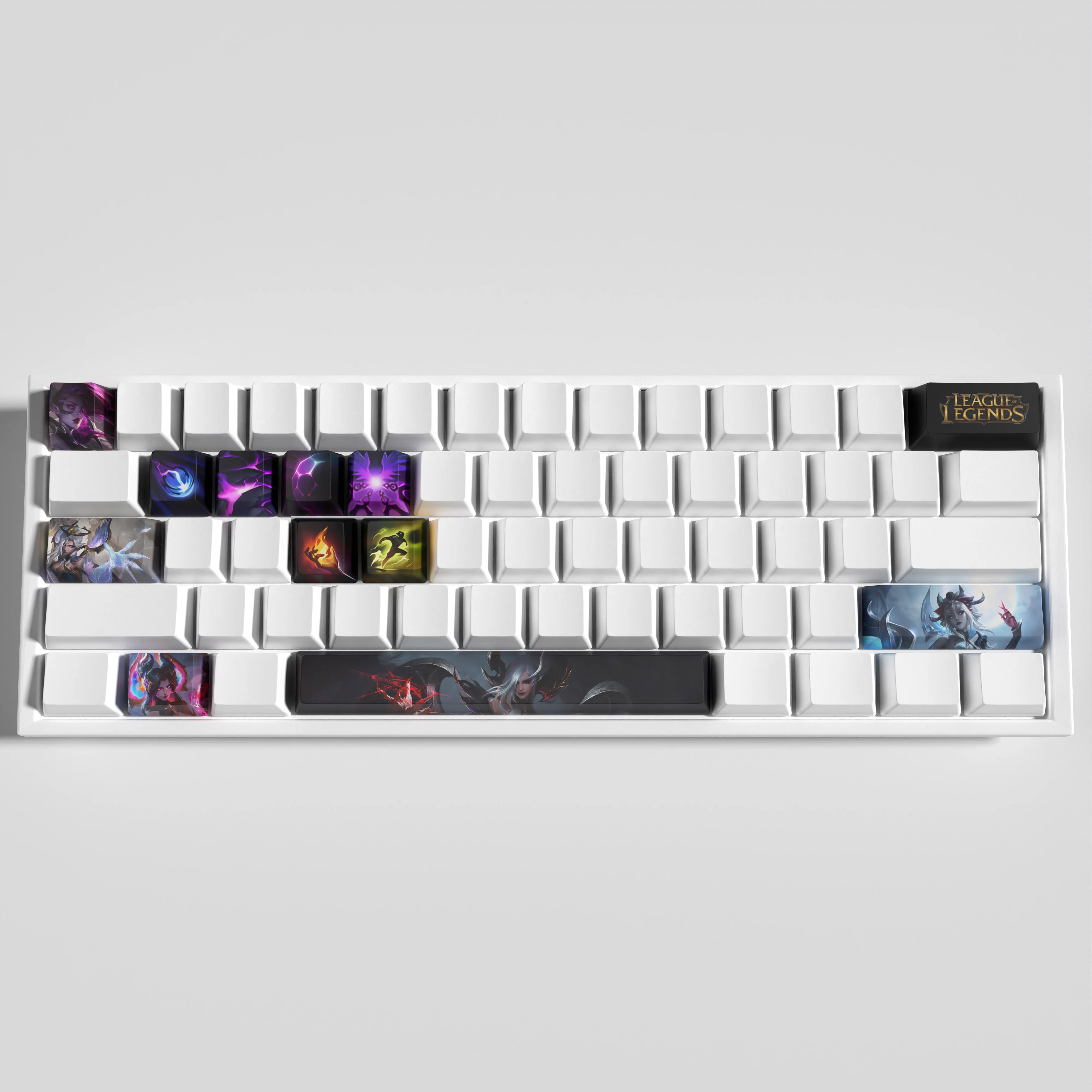 morgana keycaps League of Legends keycaps  game keycaps OEM Profile 12keys PBT dye sub keycaps