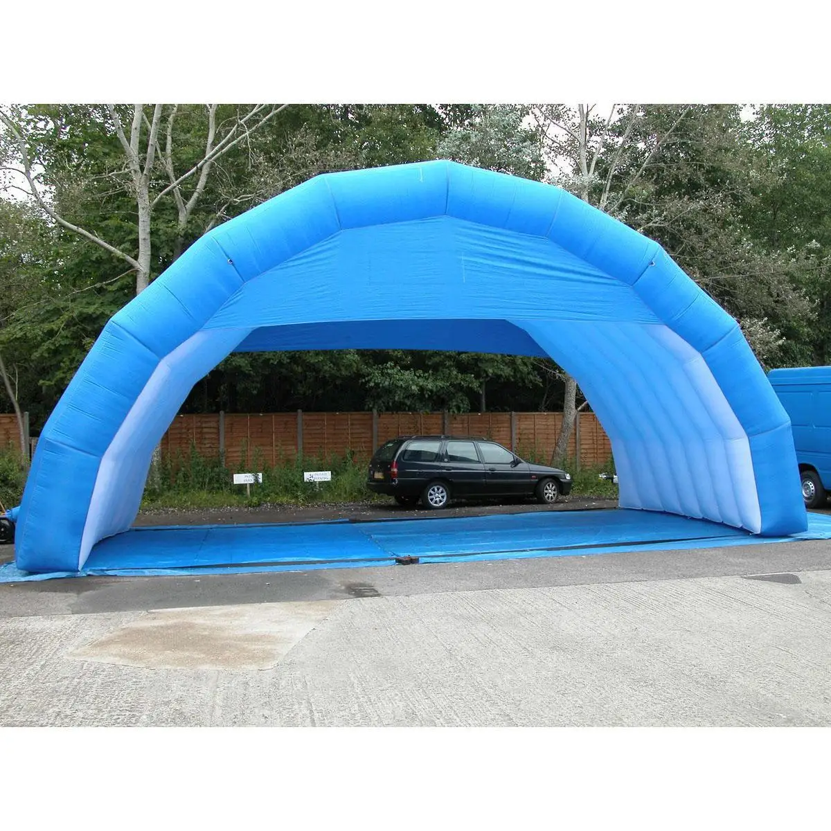 Free Ship By Air Gray Black White Red Blue Inflatable Stage Tent Cover Marquee Promotional Event Tents with Blower