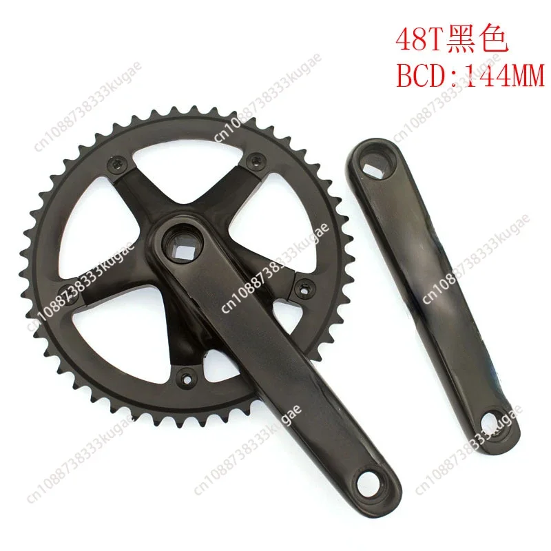 Alumniun Alloy Crankset Fixed Gear Crank  Single Speed Fix Gear Bicycle TRACK BIKE Chainwheel