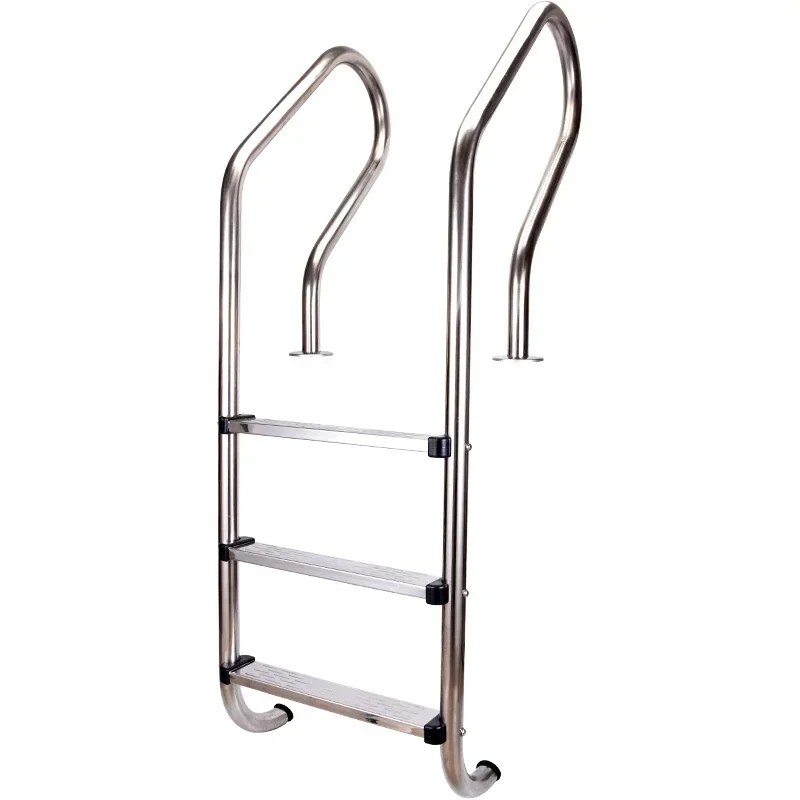 

Swimming pool launching escalator,304 stainless steel thickening launching stairs,swimming pool ladder,pedal ladder