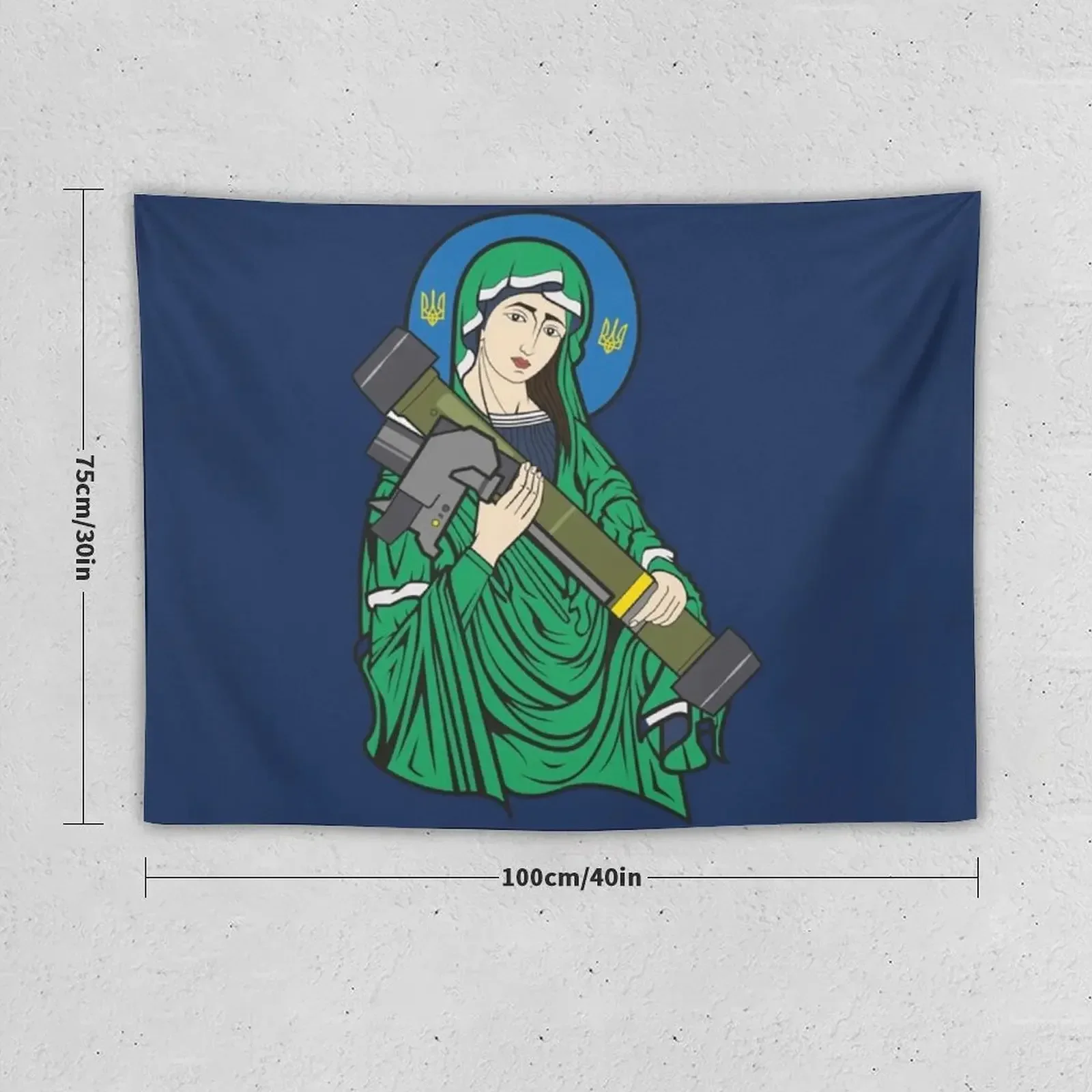 Saint Javelin Tapestry Wall Decor Decorative Wall Mural Decoration Wall Aesthetic Room Decorations Tapestry