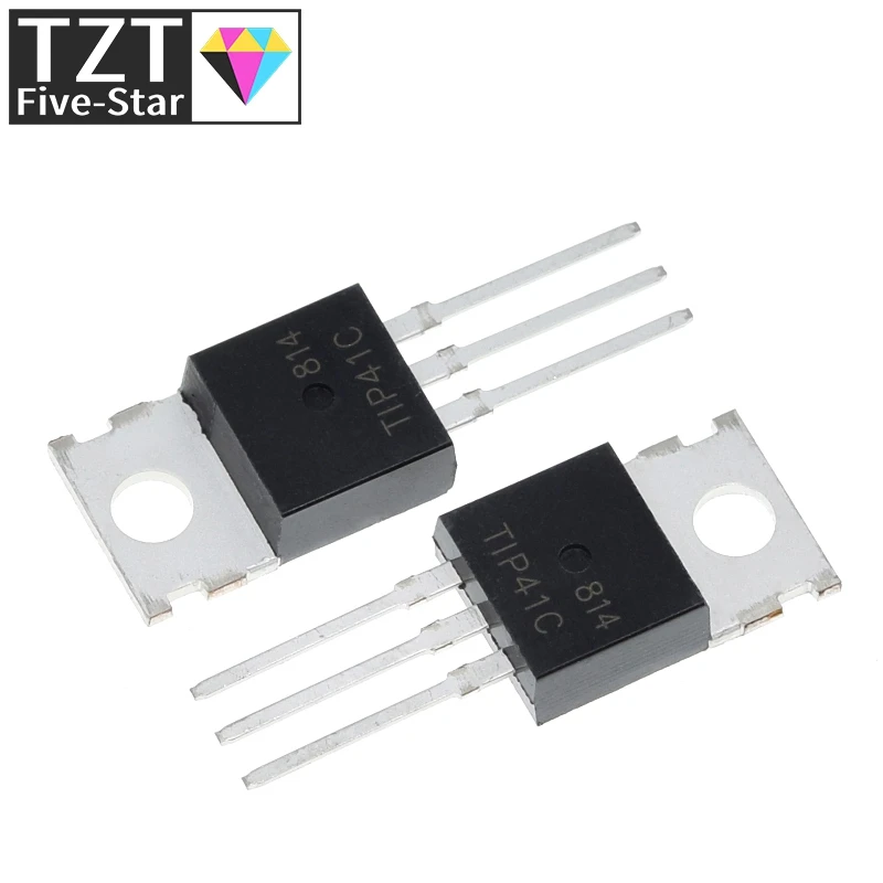 10/30 قطعة TIP41C TIP41 وحدة منظم الجهد