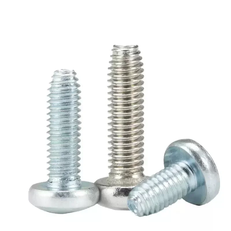 M3-M6 410/304 الفولاذ المقاوم للصدأ/الكربون الصلب عموم رئيس الصليب الثلاثي الأسنان الذاتي قفل المسمار عبر الأخدود الذاتي التنصت الترباس #4