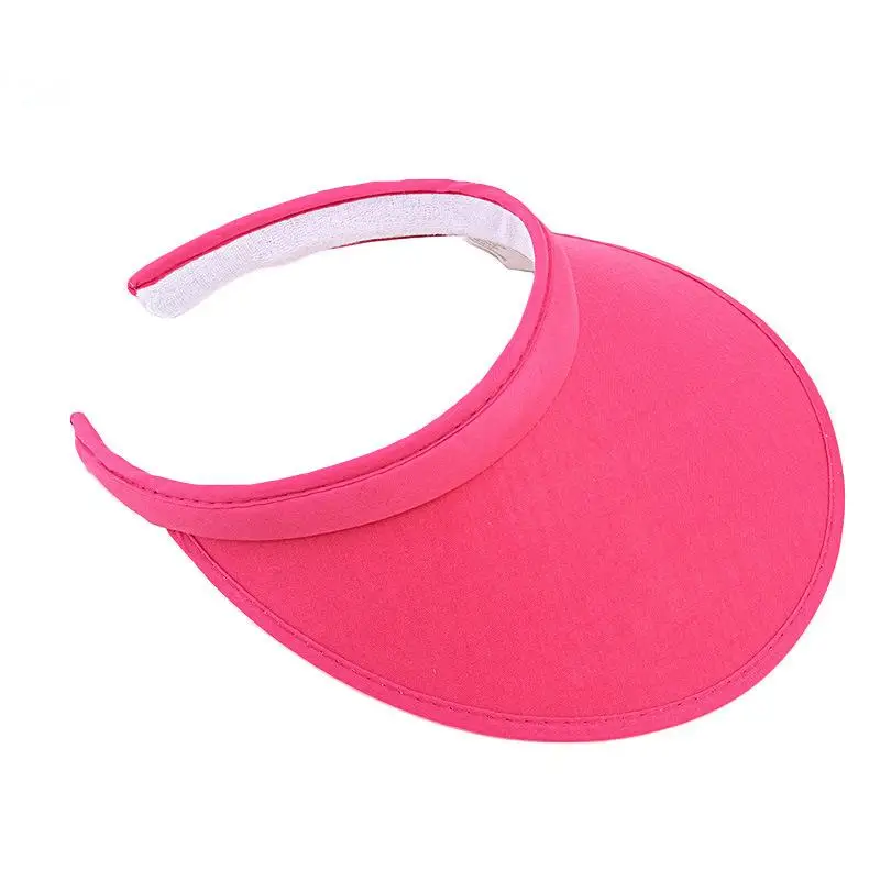 Sonnenblenden für Erwachsene, modische Hüte aus Baumwollimitat, Unisex, für Outdoor-Sport, Damen-Hüte – Detail 4