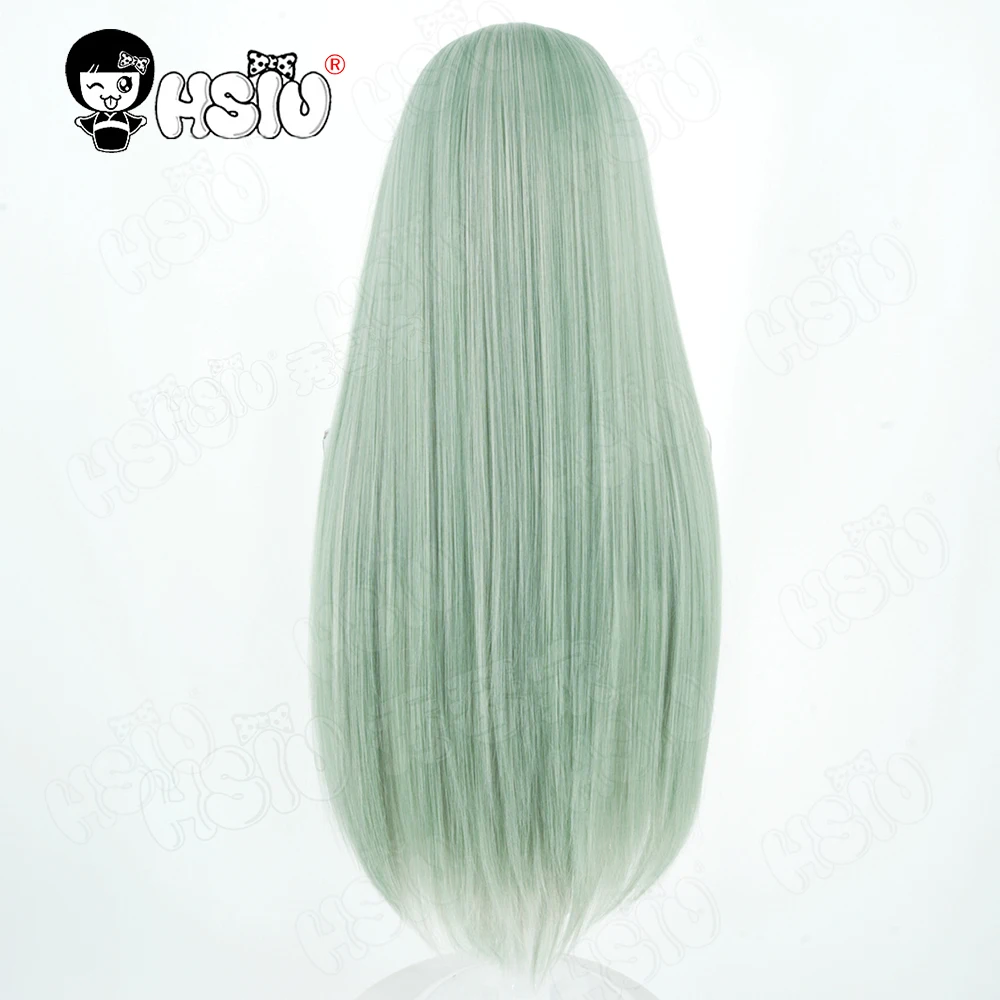 Lumuلا شعر مستعار تأثيري الألياف شعر مستعار اصطناعي 「HSIU」 80 سنتيمتر العشب الأخضر شعر مستعار طويل + غطاء شعر مستعار لعبة السلطانية تأثيري #6