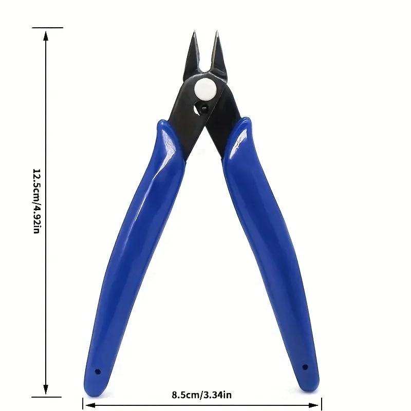 5pcs 170 Clamp DIY Electronic Diagonal Pliers Side Cutting Nippers Wire Cutter 3D Printer Parts