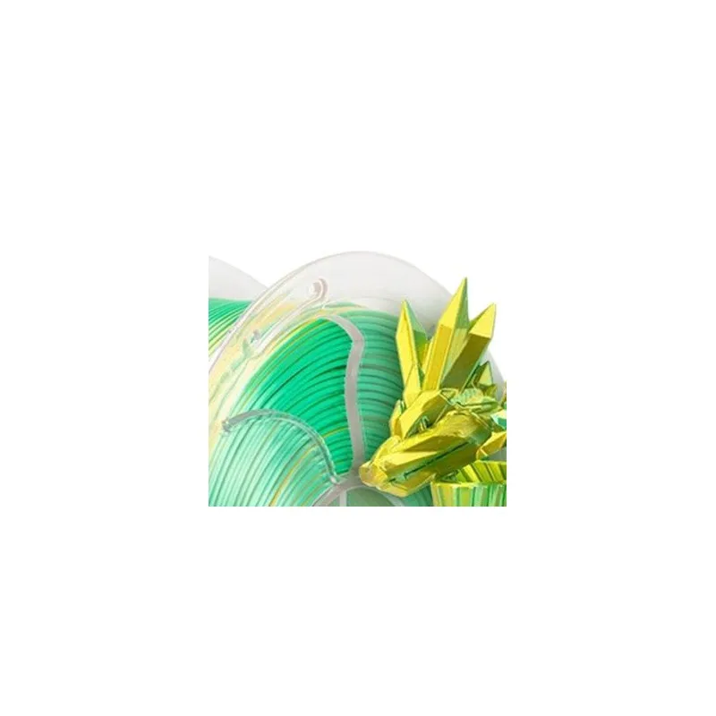 Dual Color Silk PLA Filament 1.75mm Gradient Bicolor FDM 3D Printer Filament 250g Spool Silk Shiny Matte Two-tone