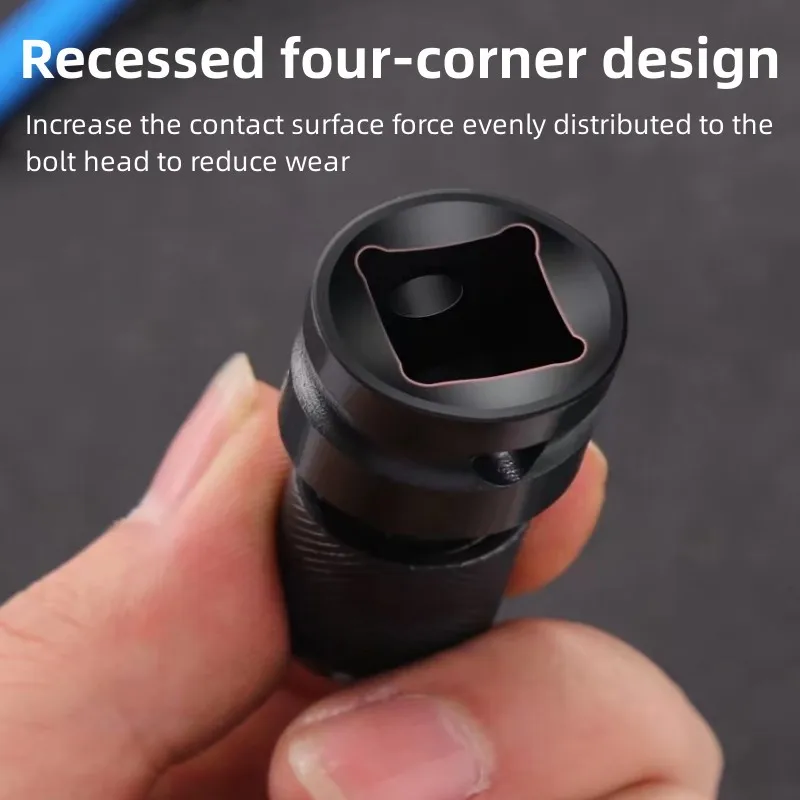 Universele Adaptieve Wrench Adapter Socket Ratel Momentsleutel Adapter 1/2 Inch Vierkante Tot 1/4 Inch Hex Ratel Socket Converter