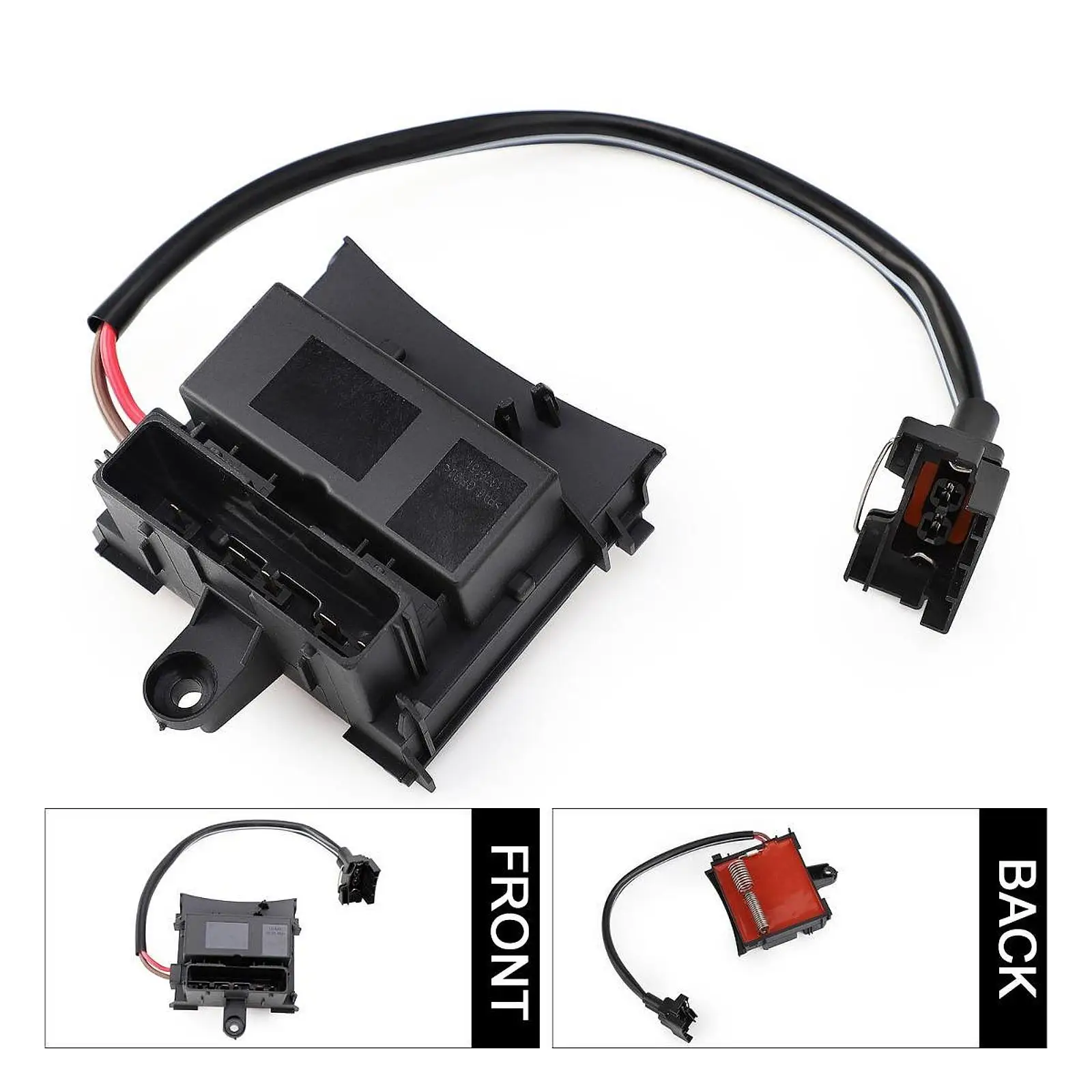 

Heater Blower Motor Resistor Efficient Auto Replacement for Opel Vectra C 02-08 Compact Fan Speed Control Unit