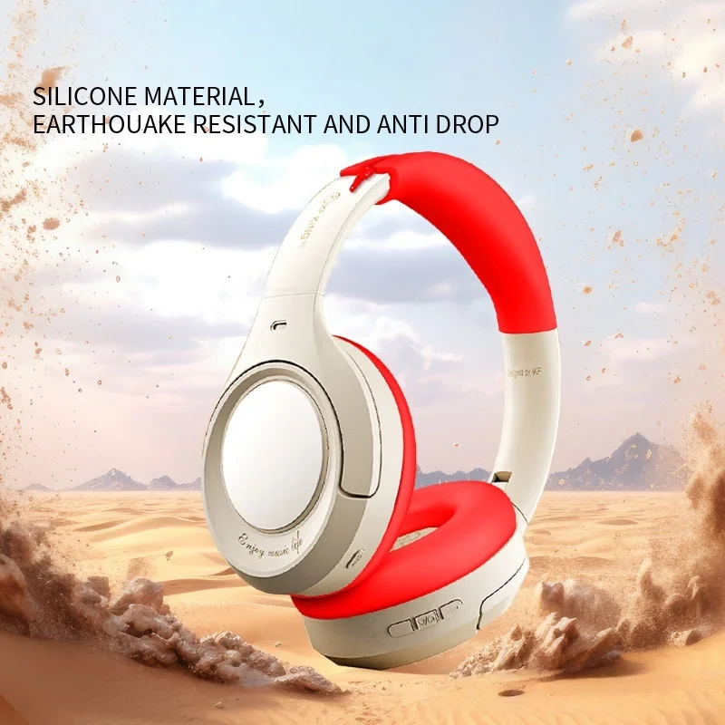 

Silicone Case for iKF King Pro Headset, Anti-Scratch Shockproof Dustproof Headphone Accessories