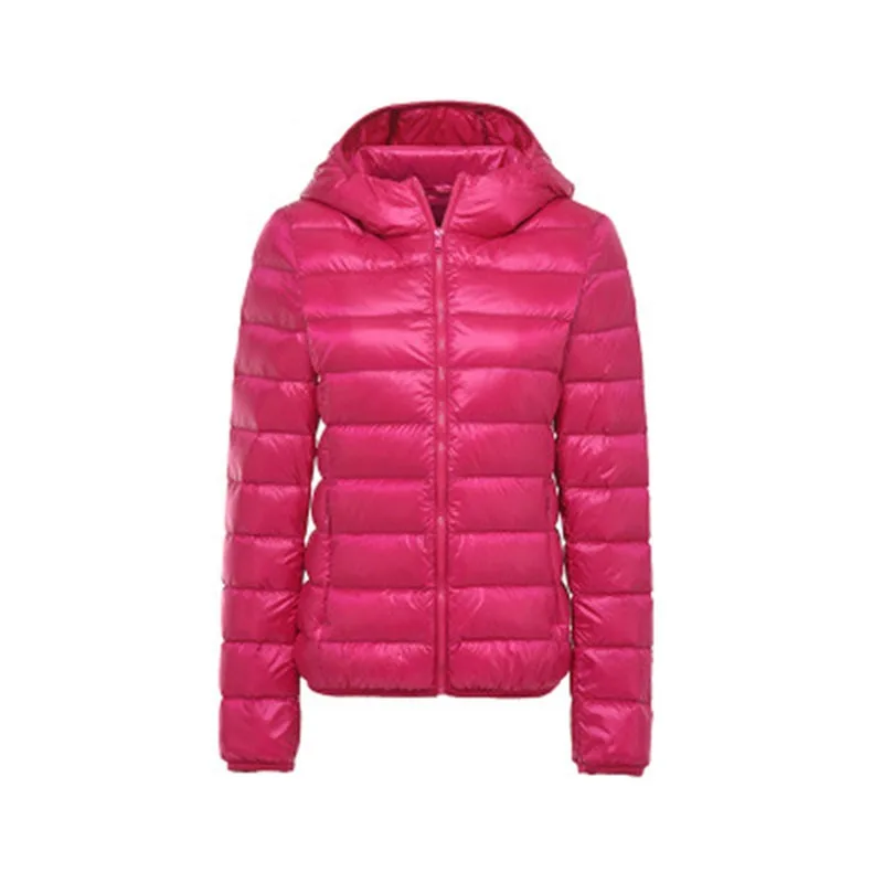 15 Colors Women Puffer Jackets Plus Size 5xl 6xl 7xl 2023 New Spring Autumn Hooded Female Ultra Lightweight Packable Down Coats