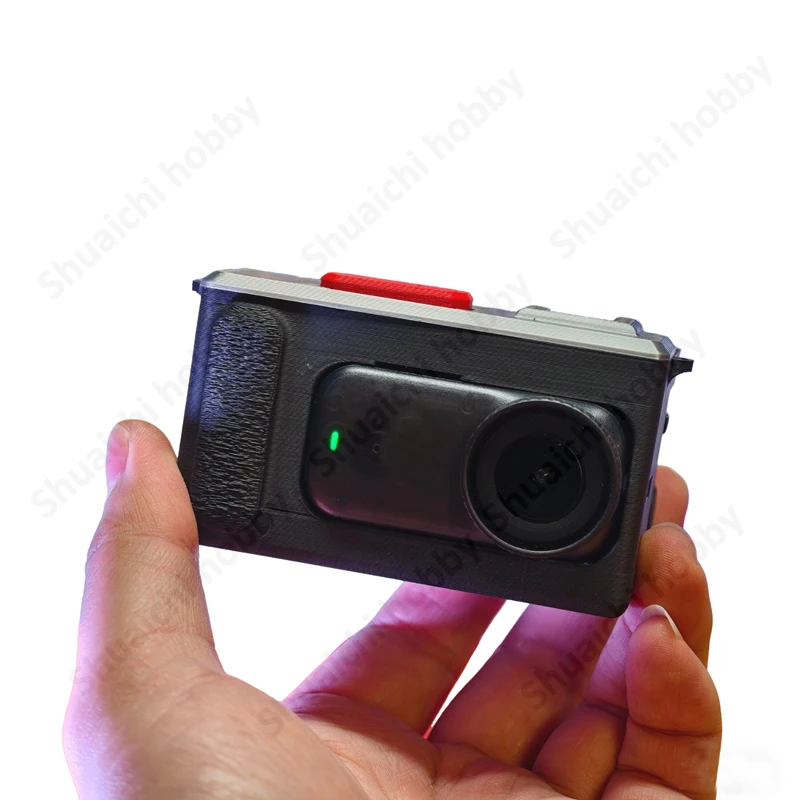 1 STKS Retro Camera Case Gepersonaliseerde Magnetische Beschermhoes Film Camera-Geïnspireerd Ontwerp Gemodificeerde Accessoires voor DJI Osmo Nano