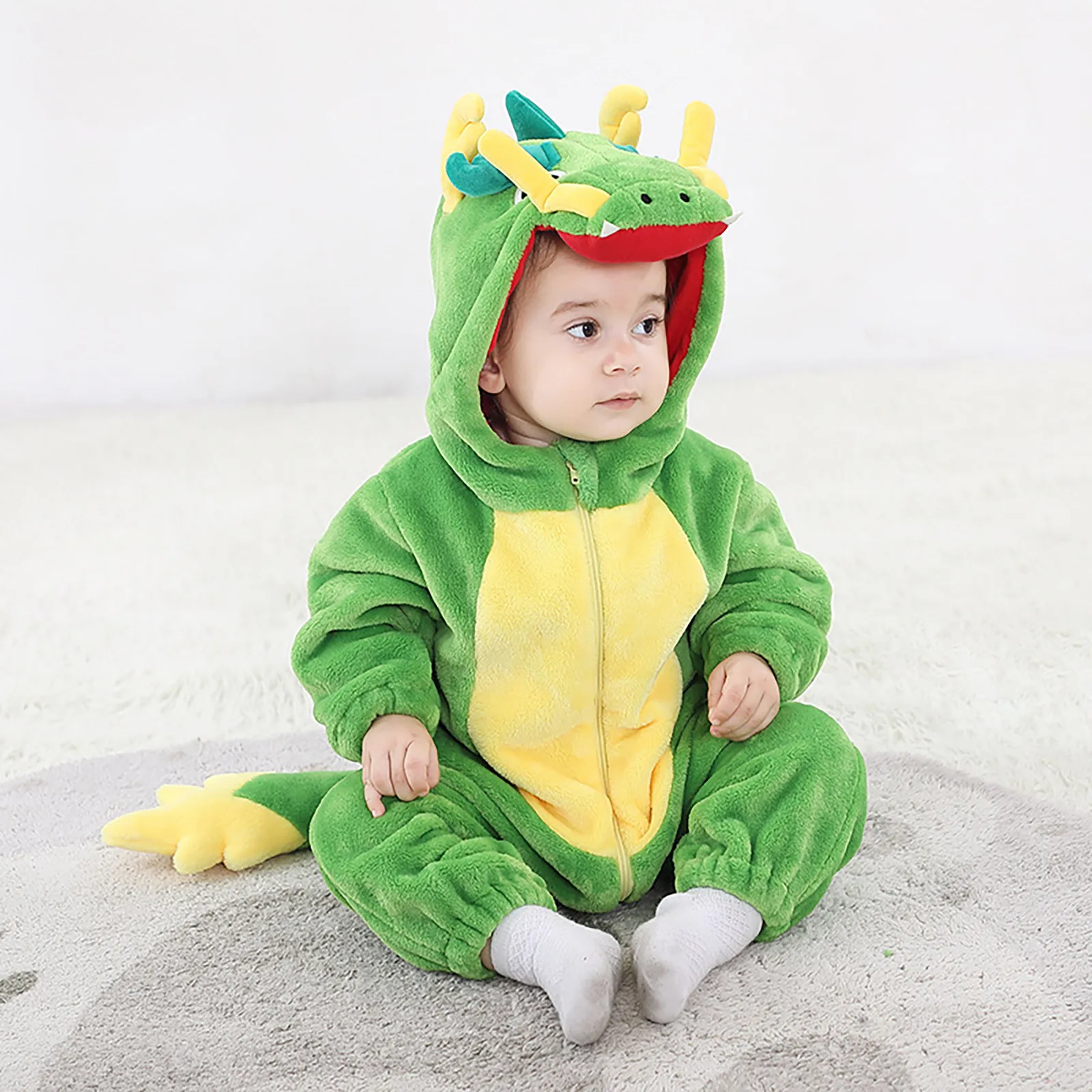 Kids Lion Costume Cute And Fashionable Animal Halloween Carnival Party Furry Cosplay Costumes Child Role Play Jumpsuit Bodysuit