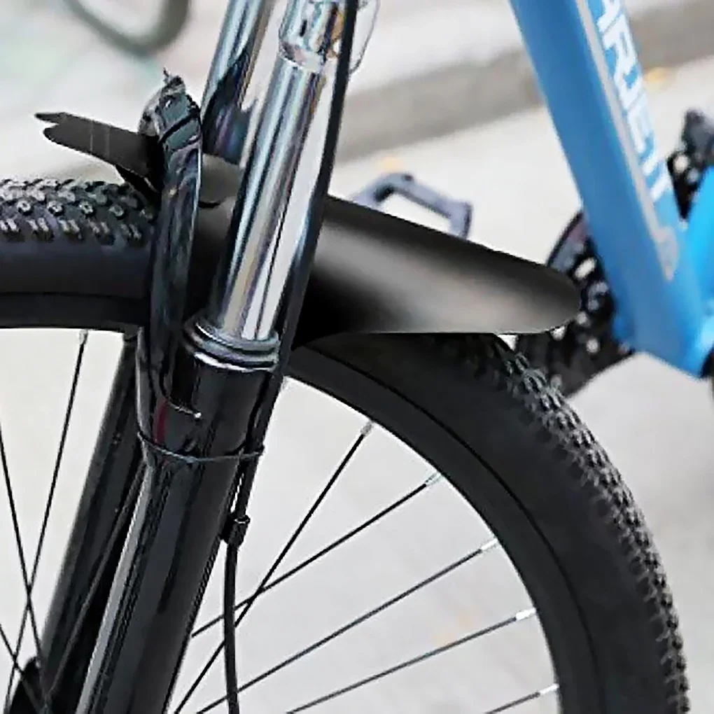 1/2sets Ultralight MTB Mudguards Tire Fender Wings for Mountain Bike Black Front Rear Mud Guard Bike Accessories