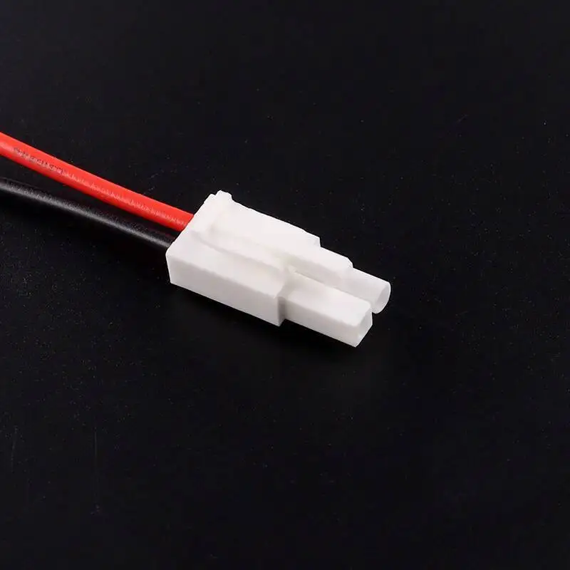 2~5 Stück El Tamiya Anschlussstecker Kabel 2P Air Pitch 4,5 mm Modellflugzeug Antriebsausgang Stromversorgung – Detail 5