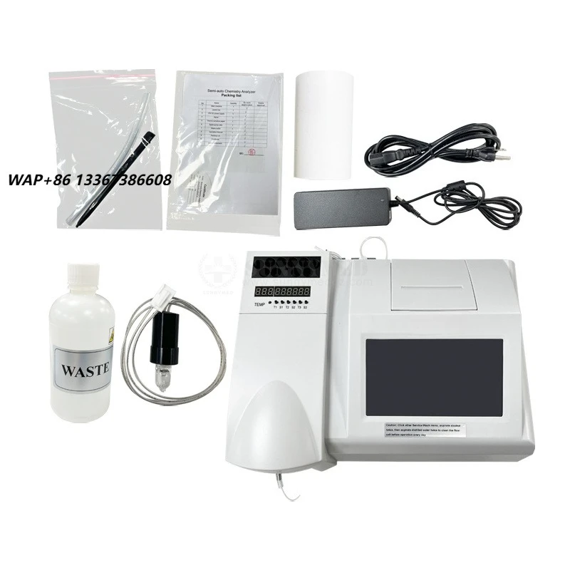SY-WB032 Animal Pet Analyzer Medical Equipment Veterinary Clinical Laboratory Semi-Automatic Analyzer Veterinary Biochemical