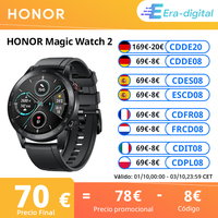 Global Version Honor Magic Watch 2 Smart Watch Bluetooth 5.1 Blood Oxygen 14 Days Waterproof Smartwatch