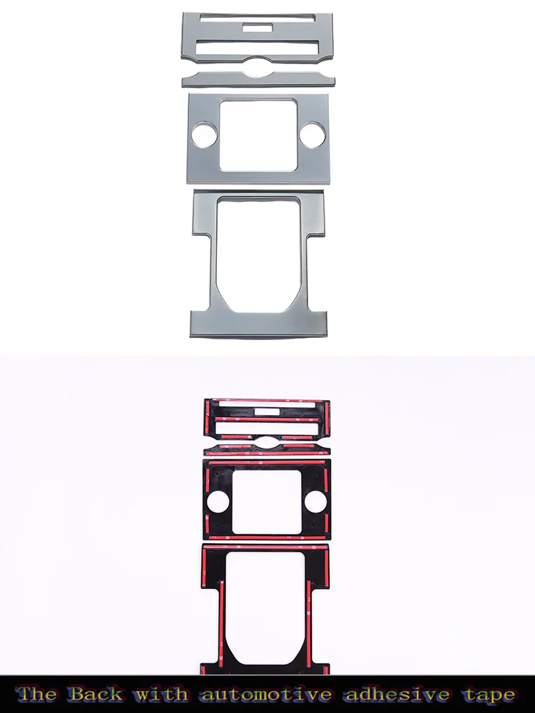 For Land Rover Discovery 4 LR4 2010-2016 ABS Car Center Console Gear Shift Frame Decoration Cover Trim Car Accessories
