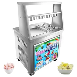 Stir Fried Yogurt Machine, Household Small Stir Fried Ice Machine, Mini Ice Cream Machine For Stir Fried Ice Plate