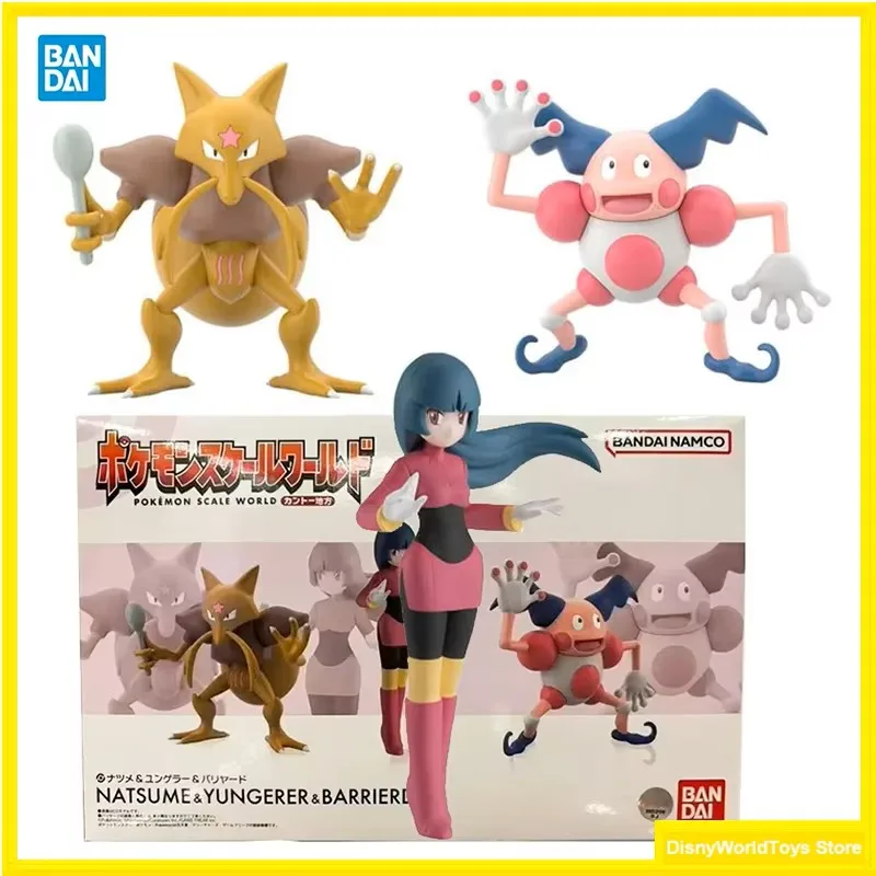 100-original-bandai-pokemon-scale-world-sabrina-kadabra-mr-figurines-anime-mone-natsume-yungerer-barrierd-en-stock-jouets-modeles
