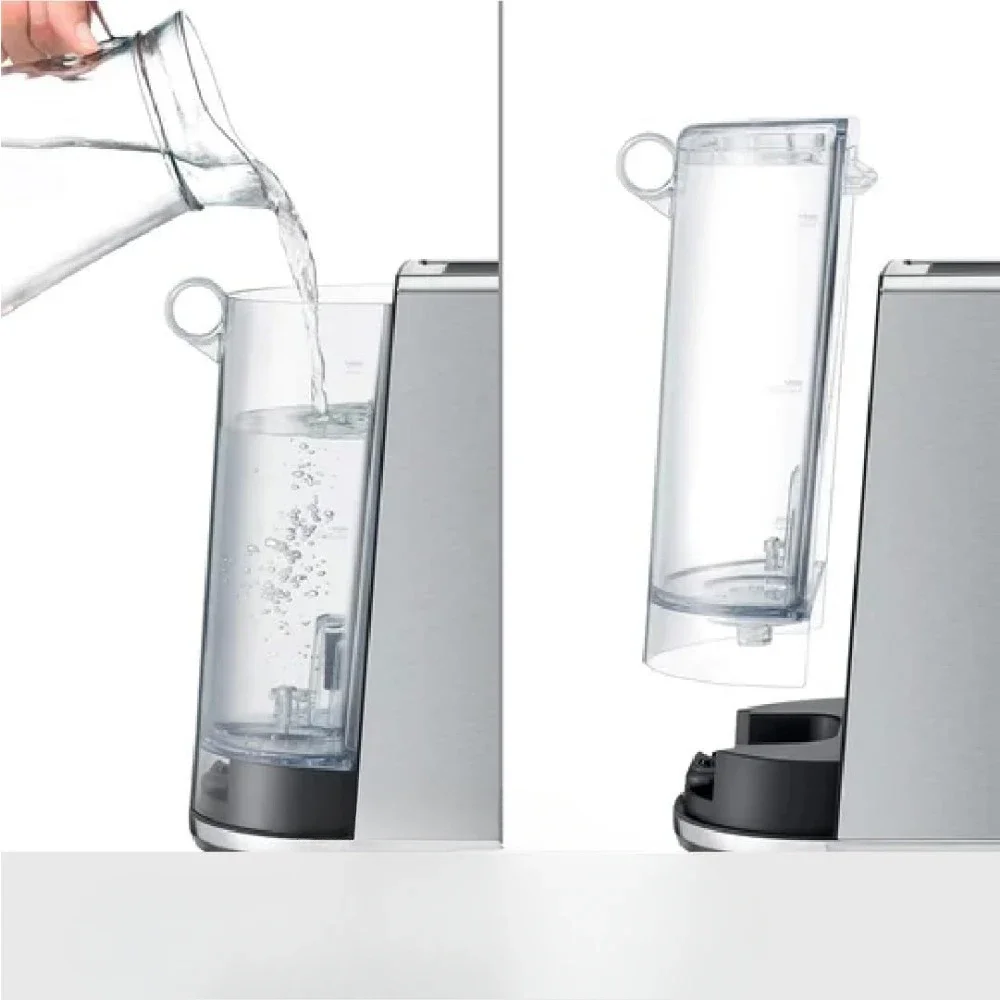 ماكينة صنع رغوة الحليب، ماكينة صنع الاسبريسو مع تسخين ثواني، ماكينة كابتشينو واللاتيه للمنزل، BES500DBL، أزرق دامسون