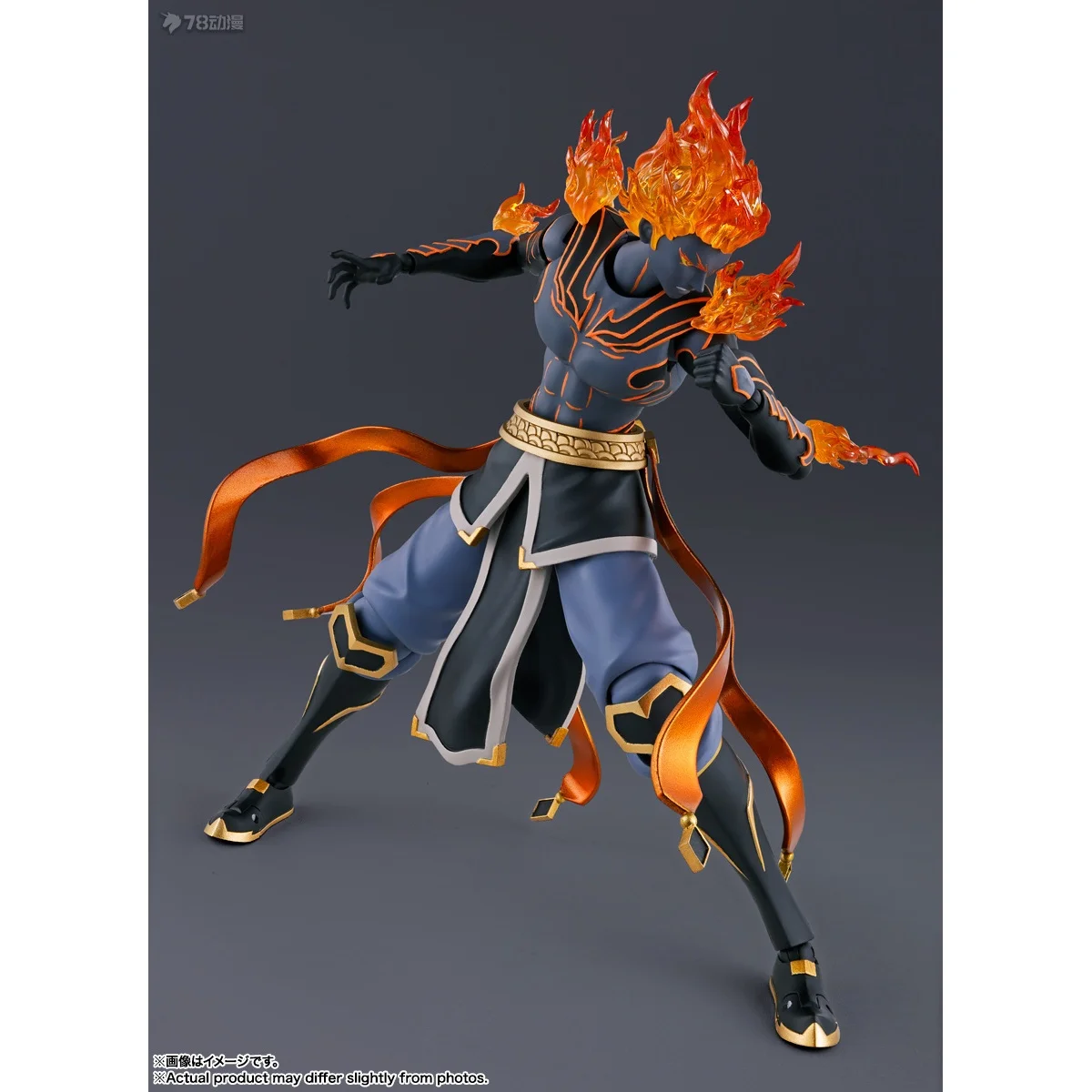 Bandai original shf série abrangente wushhanwuxing wen ren yi xuan su hui anime figura de ação brinquedo presente colecionável para meninos