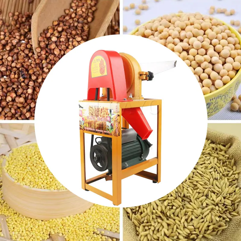 Industrial Coffee Bean Soybean Commercial Pepper Spice Corn Flour Mill Pulverizer Grain Grinder Machine