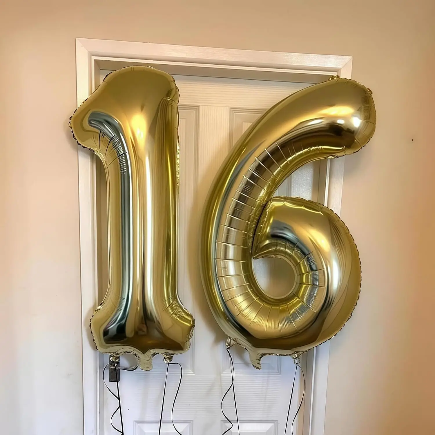 40 Zoll großer digital bedruckter Aluminiumfolienballon in Weißgold, geeignet für Hochzeiten, Geburtstage, Themenpartys, Partys vor der Hochzeit, Abschlussfeiern.