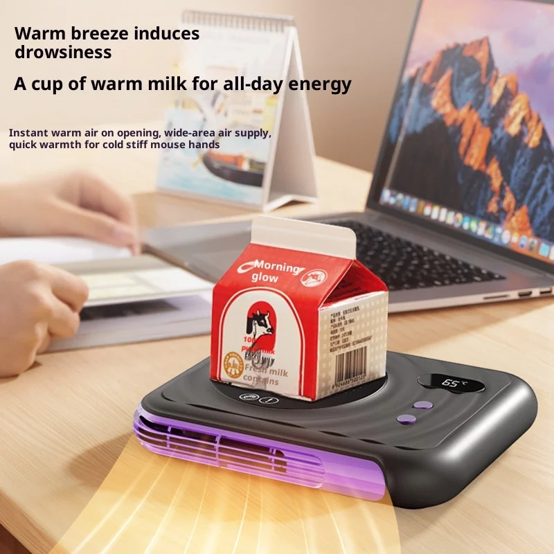 

Office & Home Desktop Mini Heater Cup Warmer Constant Temperature Hand Warmer Pad with Warm Air