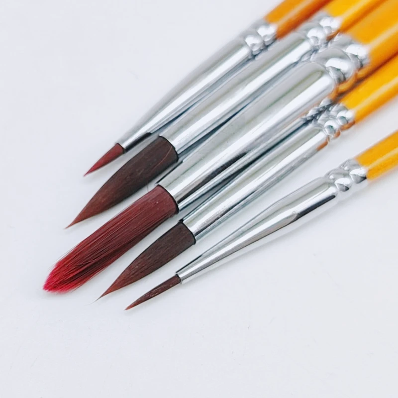 Dental Supplies Nylon Brush Dental Restoration OP Pen Dental Materials Porcelain Brush Glazed Pen Tool Laboratory