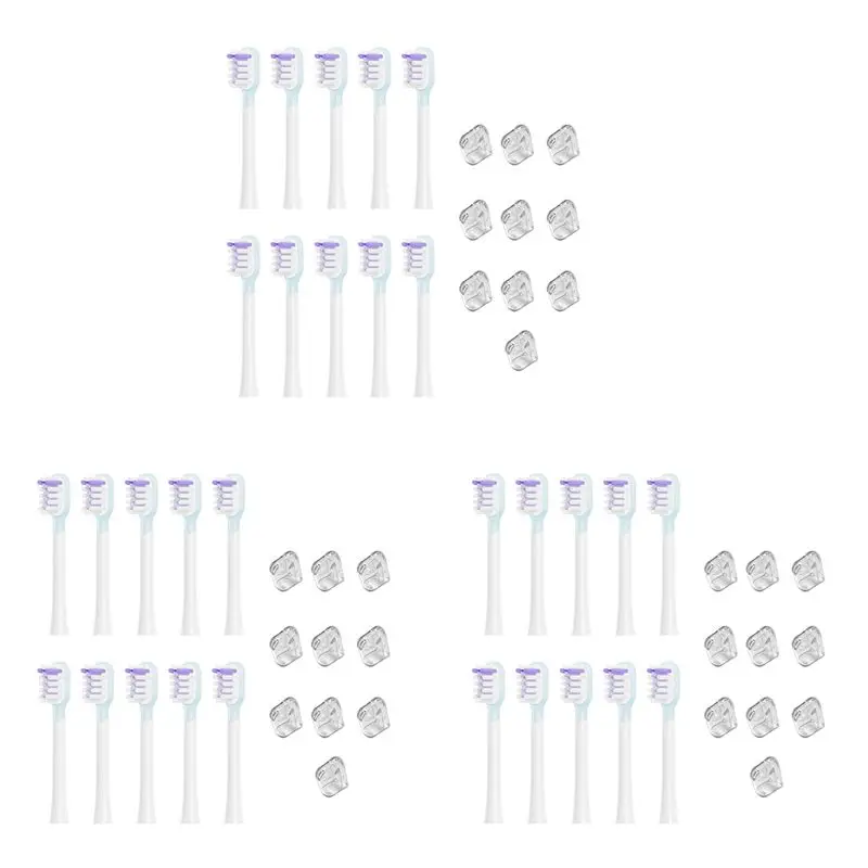 

A94E-30X For Laifen Full Range Replacement Electric Tooth Brush Heads Clean Version Bright White Style