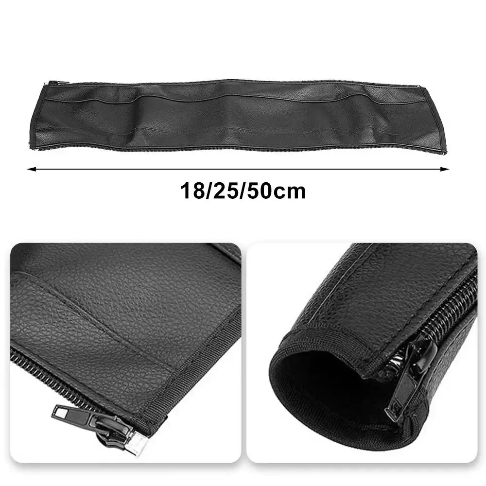 High Quality PU Stroller Handlebar Cover Zipper Style Universal Kid Pram Handle Sleeve Washable Anti Slip Protective Glove