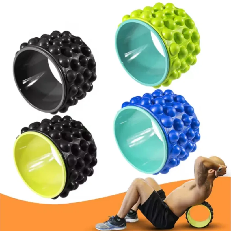 

Rugmassageapparaat, Rugbrancard En Rugkraker Voor Rugpijn, Gepatenteerde Premium Schuimroller Het Ultieme Yogawiel