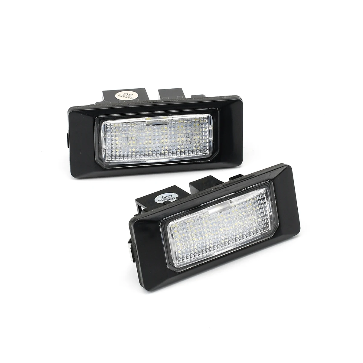 2pcs LED License Plate Number Light For VW A1 A6 A7 TTI GOLF6 JETT A MK6 PASSAT B6 PASSAT B7 POLO 4D SHARAN TOURAN TOUAREG