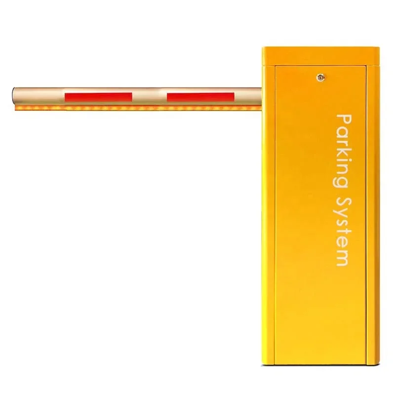 Automatic Straight LED Arm Boom Barrier Parking Lots Vehicle Loop Detector Gate Traffic Barrier for Traffic Control