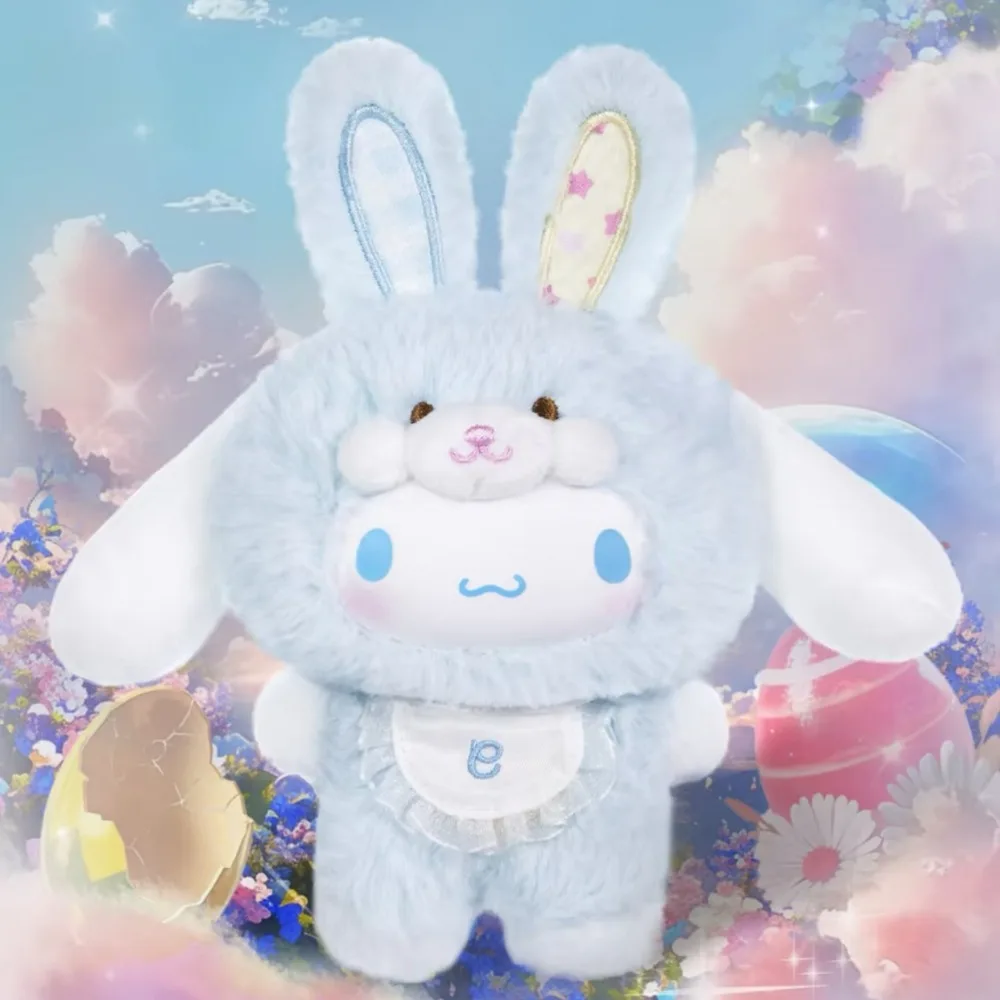 Nowa postać Sanrio Elf Bunny seria pudełko z niespodzianką zabawka winylowa twarz wisiorek tajemnicze pudełko Cinnamoroll Kuromi Melody lalka niespodzianka prezenty