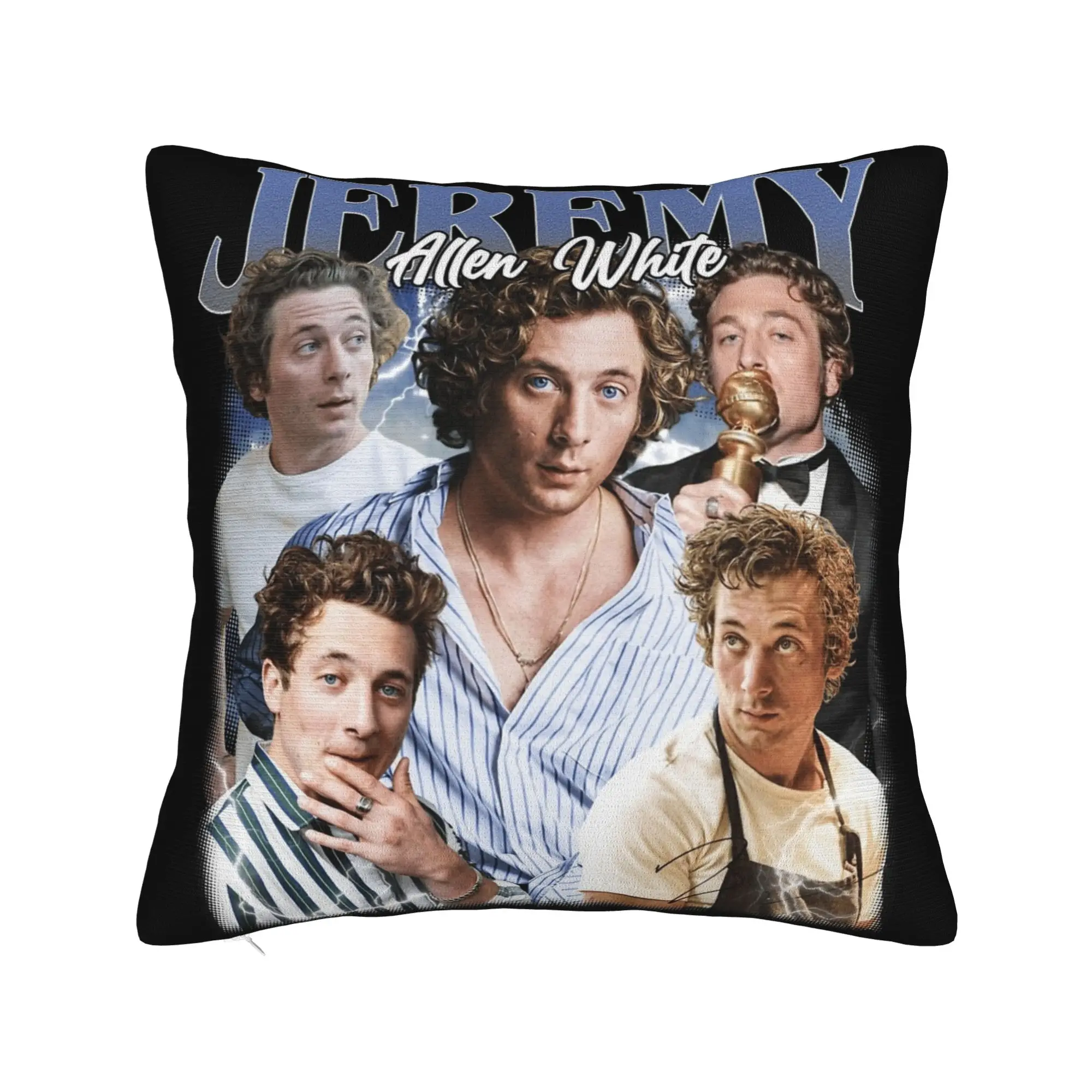 Jeremy Allen White The Bear Tv Show Pillowcase Printing Cushion Cover Decoration  Throw Pillow Case Cover Home Zippered 45*45cm