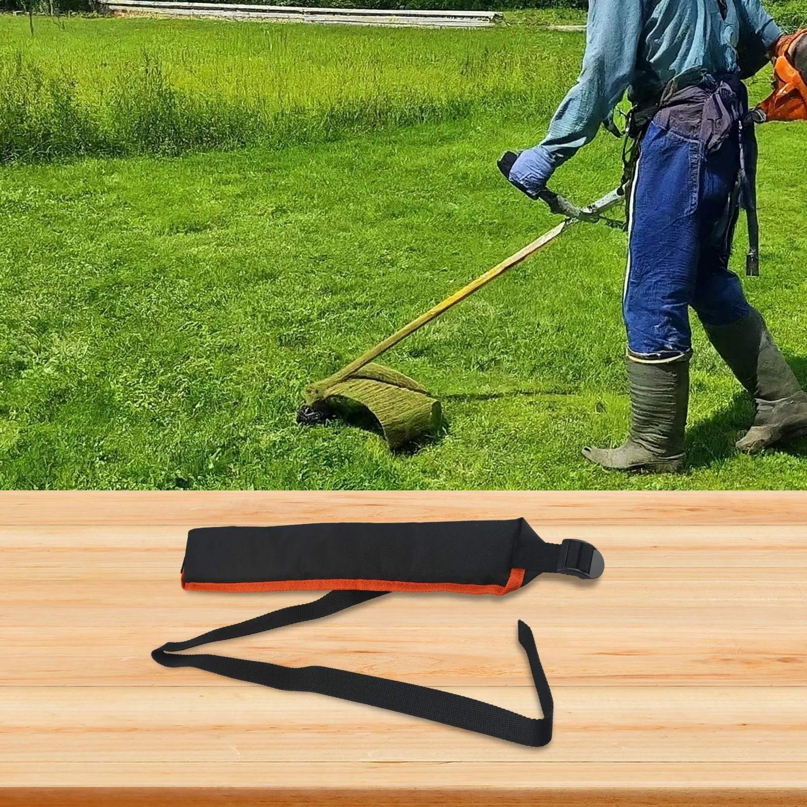 

1pc FS120 Garden Trimmer Adjustable Shoulder Strap Harness Belt Grass Eater Grass Lawn Mower Parts Shoulder Straps
