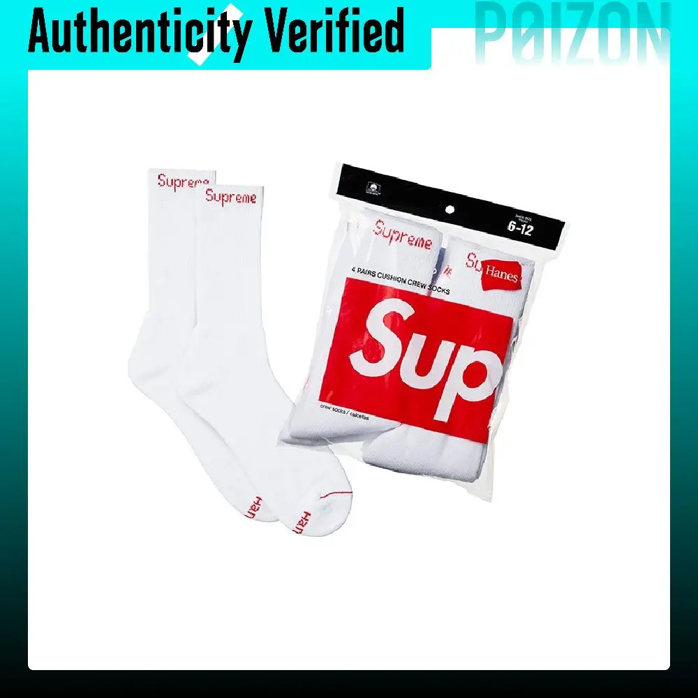 Supreme Unisex Crew Socks SUP-SS18-570