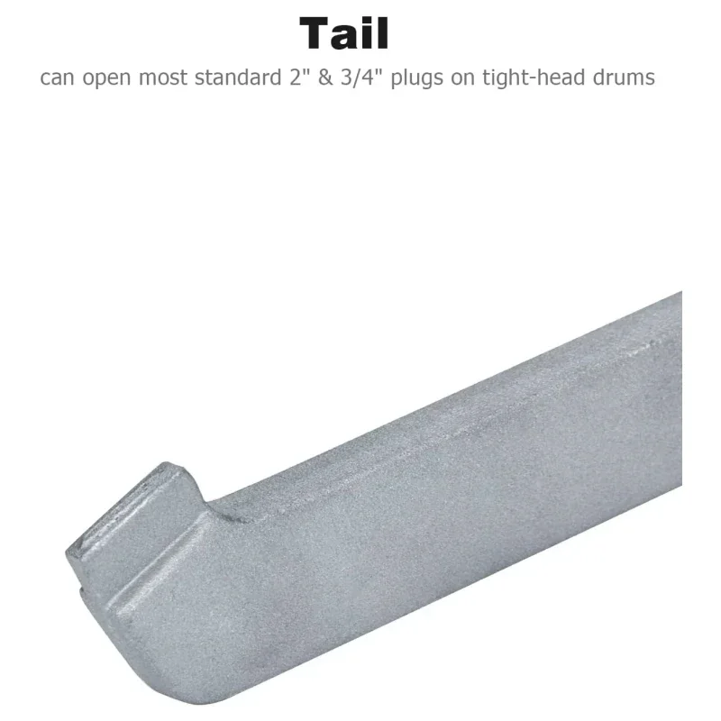 مفتاح براغي من الألومنيوم لفتح 10 ، 15 ، 20 ، 30 ، 50 ، 55 جالون برميل ، أداة فتاحة الأسطوانة