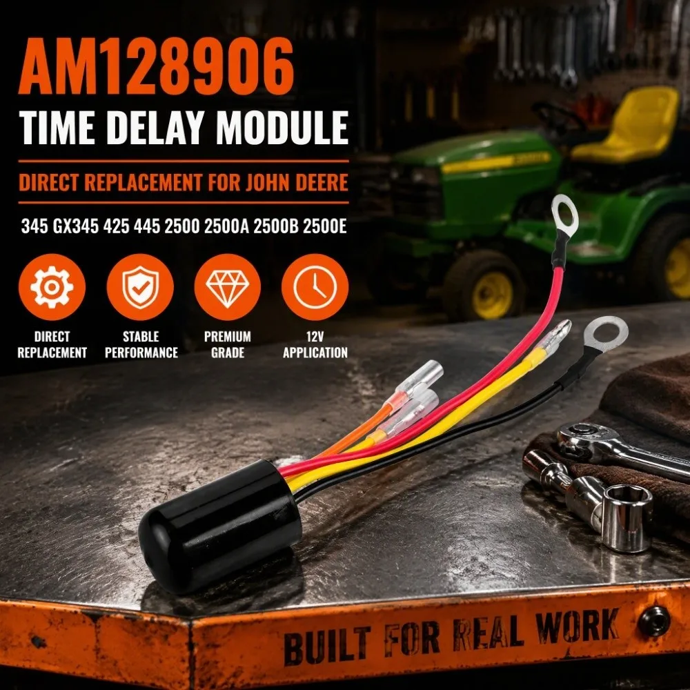 Durable AM128906 Ignition Time Delay Module 12V Electrical Time Delay Module Electrical Time Delay Module For 345 6