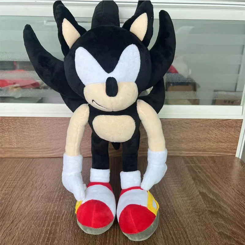 40cm Sonic The Hedgehog Doll High Quality Cartoon Anime Figure Plush Toys Cute Soft KID Christmas Present Decorative Products