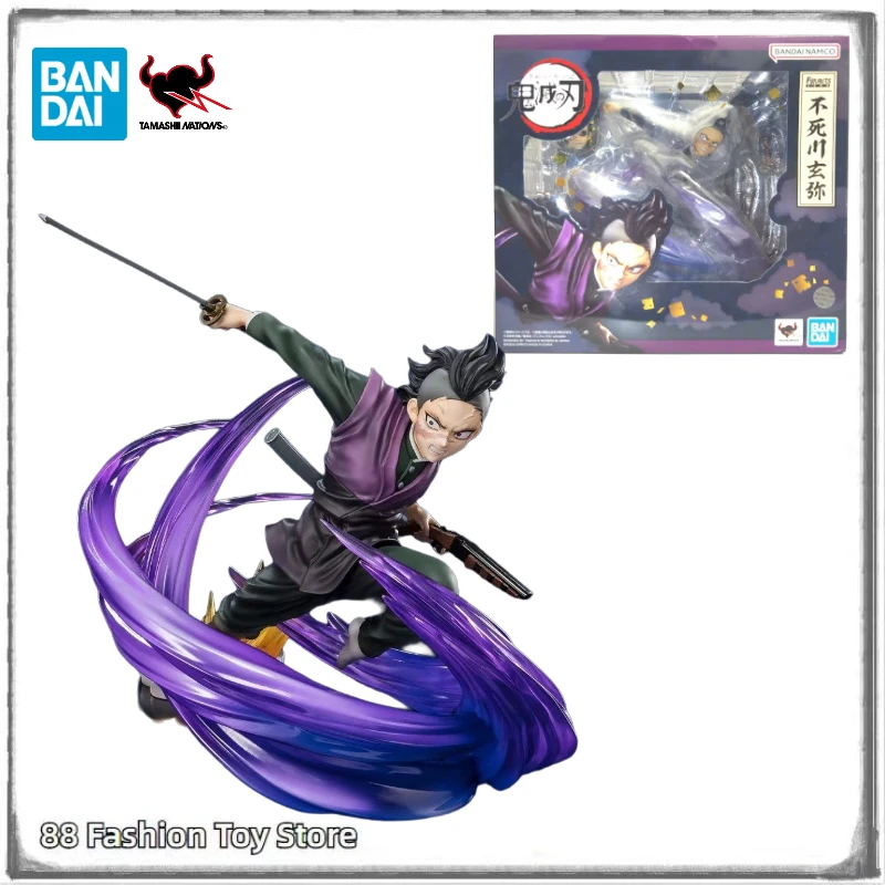 In Stock Original Bandai Figuarts ZERO FZ Demon Slayer Shinazugawa Genya Anime Figures Toys Collection Gifts Models Ornaments