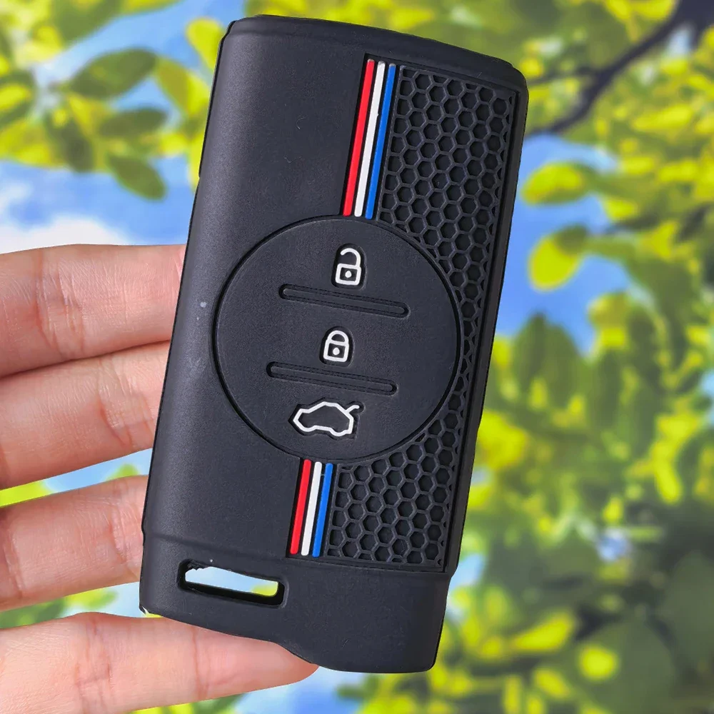 Soft Honeycomb Smart Card Key Protector For Chery Tiggo 7 Pro 8 Pro Exeed Tiggo 2 3x Arrizo 5 Pro Gx 5x EQ7 Fob Cover