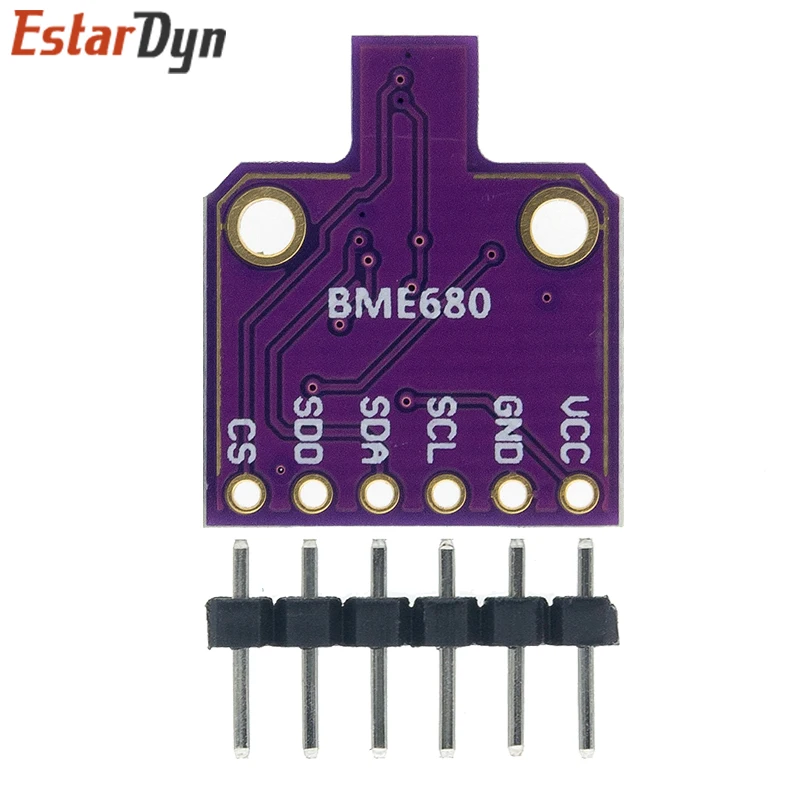 Imagem -02 - Sensor de Pressão de Umidade de Temperatura Digital Placa de Desenvolvimento de Módulo Sensor de Alta Altitude Cjmcu680 Bme680