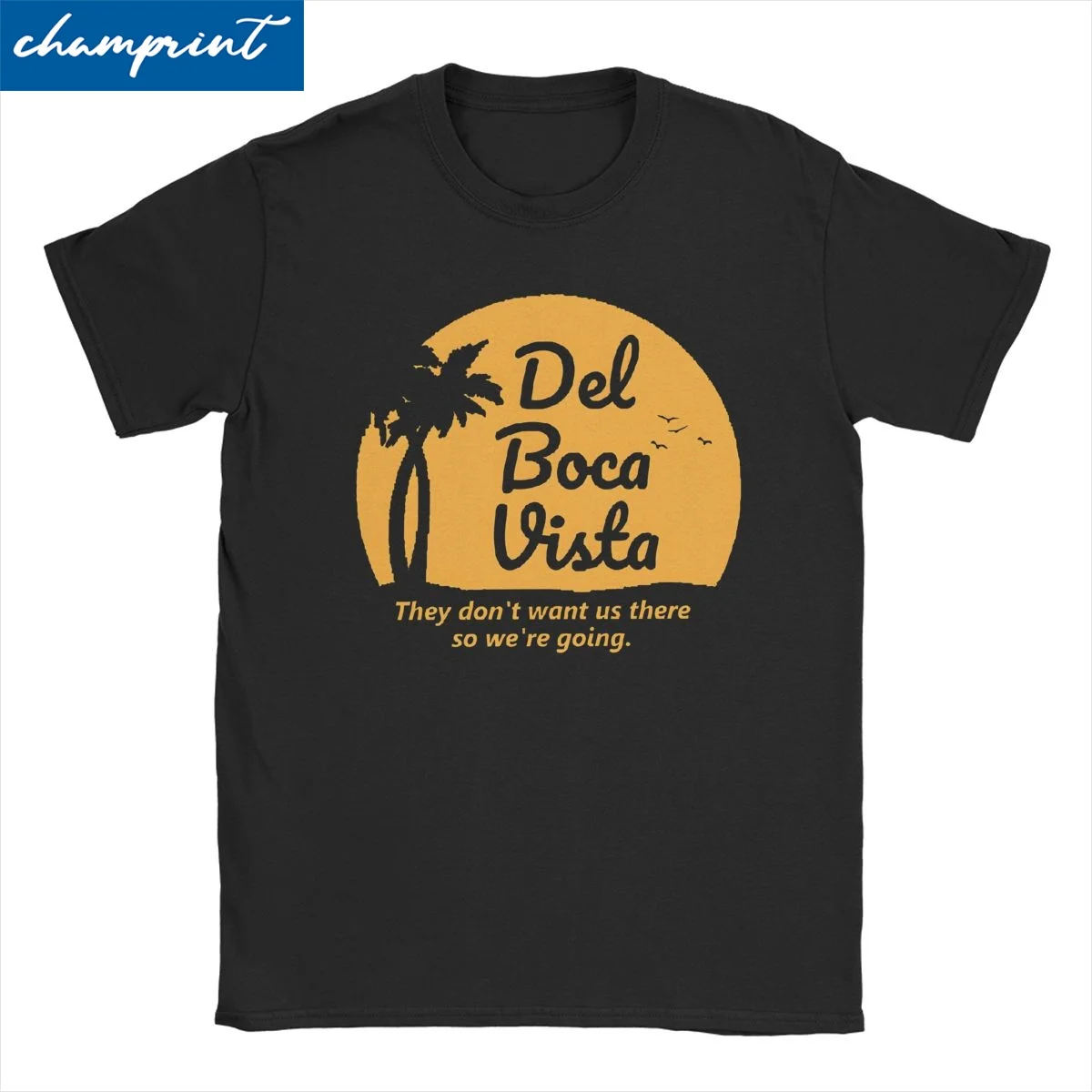 Seinfeld Del Boca Vista Retirement Community T-Shirts for Men Women Crewneck Pure Cotton T Shirt Short Sleeve Tees 6XL Clothing