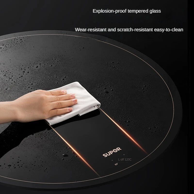 Supor 60cm Electric Food Warmer Household Rotatable Food Insulation Board Multi-functional Rapid Heating Up Warming Food Plate