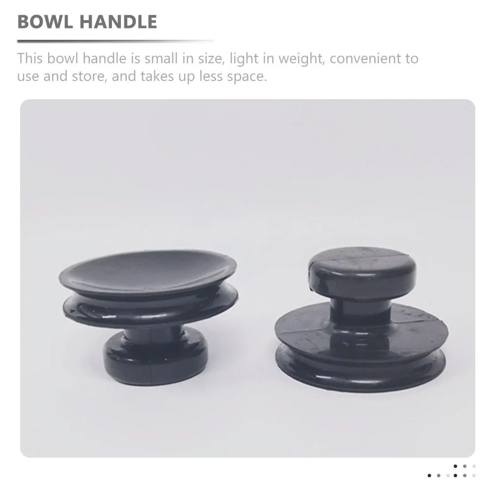 

2PCS 8CM Rubber Singing Handle Lifter Strong Grip Lightweight Easy Storage Accessory for Buddha Sound Bowl Supplies Bowl