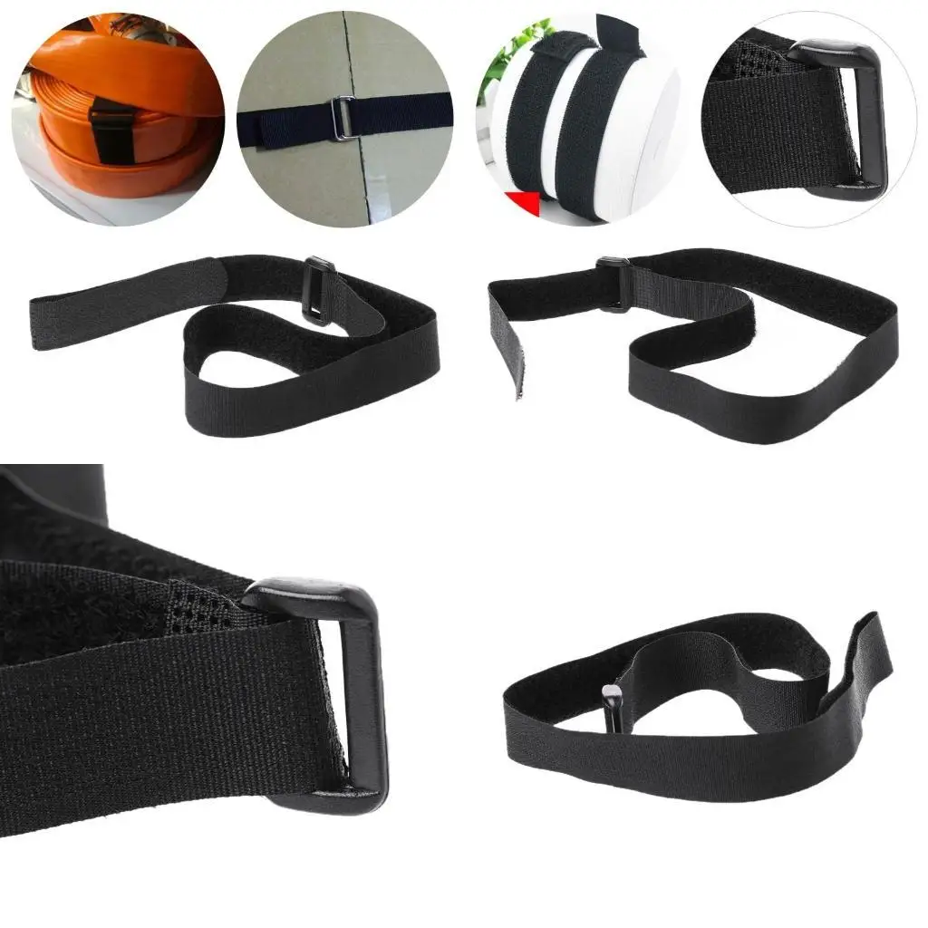 

02DE Tie-Down Belt Cargo Straps Luggage Fixed Fastener Rope with Self-adhesive Sticker All Purpose Nylon Cord